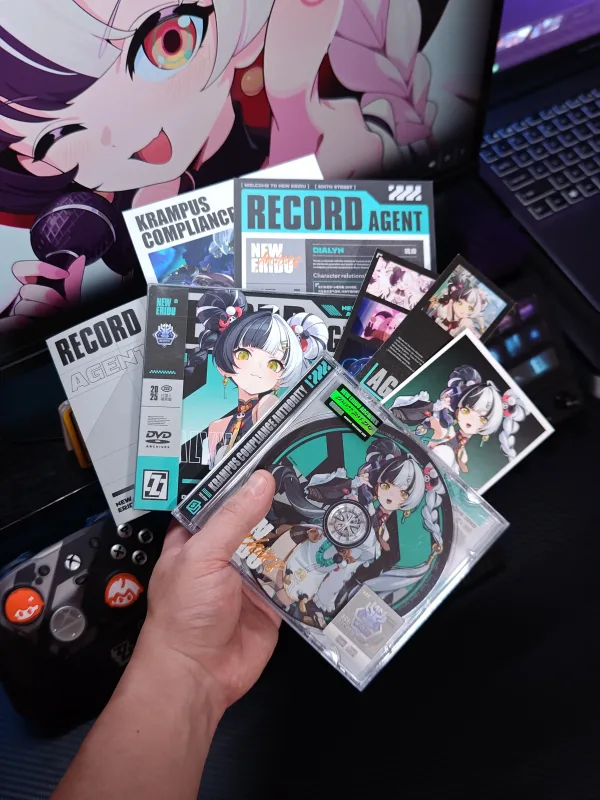 Zenless Zone Zero Toys - Dialyn Character Archive CD/DVD – Collectible Gift for Fans, Perfect Birthday Present