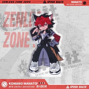 Zenless Zone Zero Komano Manato Mini Acrylic Standee