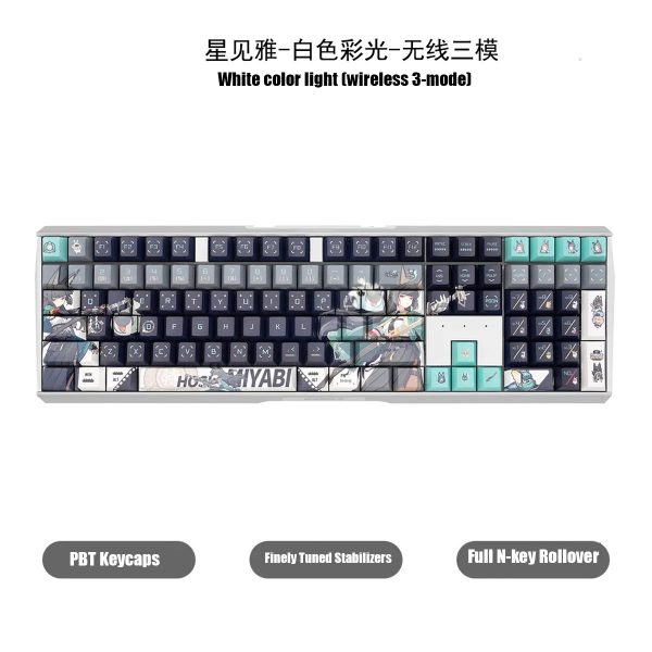 Zenless Zone Zero Toys Hoshimi Miyabi Keyboard ZZZ Game Keyboard | Zenlesszonezero.toys