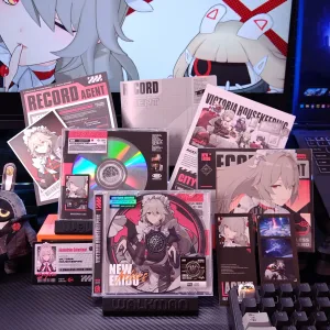 Zenless Zone Zero Toys - Alexandrina Sebastiane Character Archive CD/DVD – Collectible Gift for Fans, Perfect Birthday Present