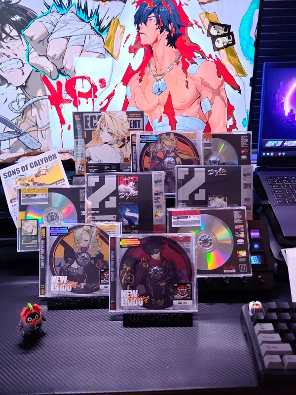 Zenless Zone Zero Toys - Son of Clayton Character Archive CD/DVD – Collectible Gift for Fans, Perfect Birthday Present