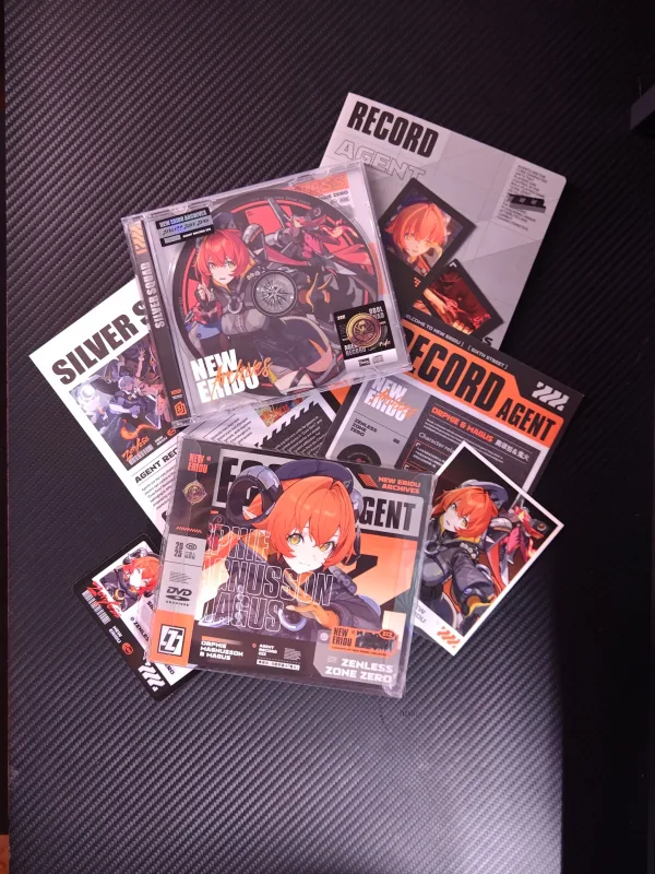 Zenless Zone Zero Toys - Magus Character Archive CD/DVD – Collectible Gift for Fans, Perfect Birthday Present