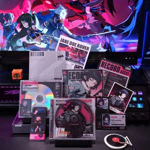 Zenless Zone Zero Toys - Jane Doe Character Archive CD/DVD – Collectible Gift for Fans, Perfect Birthday Present