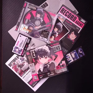 Zenless Zone Zero Toys - Ellen Joe Character Archive CD/DVD – Collectible Gift for Fans, Perfect Birthday Present