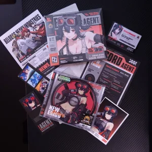 Zenless Zone Zero Toys - Grace Howard Character Archive CD/DVD – Collectible Gift for Fans, Perfect Birthday Present