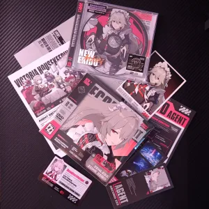 Zenless Zone Zero Toys - Alexandrina Sebastiane Character Archive CD/DVD – Collectible Gift for Fans, Perfect Birthday Present