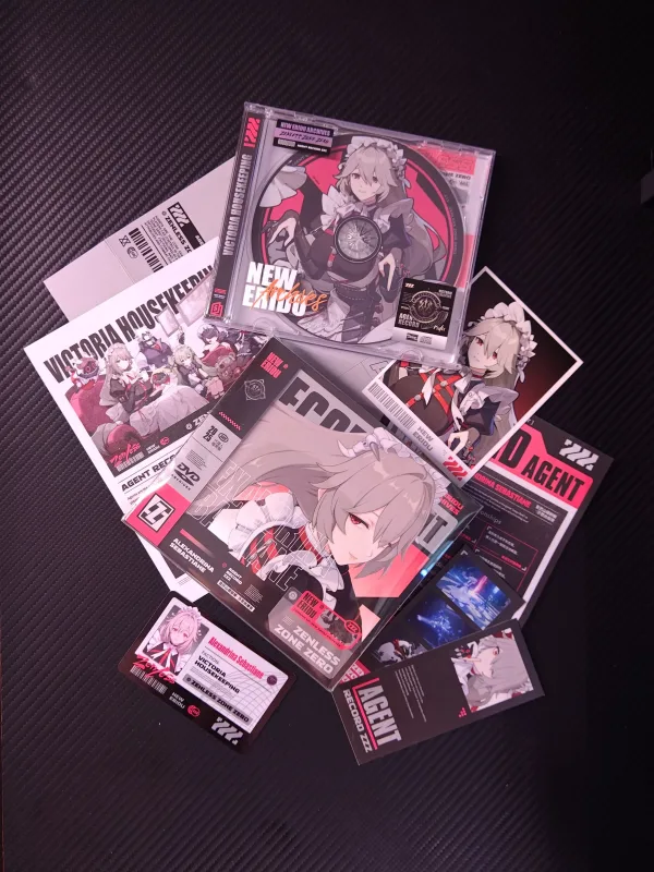Zenless Zone Zero Toys - Alexandrina Sebastiane Character Archive CD/DVD – Collectible Gift for Fans, Perfect Birthday Present