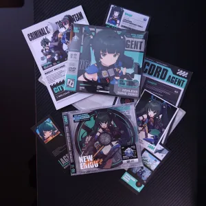 Zenless Zone Zero Toys - Qingyi Character Archive CD/DVD – Collectible Gift for Fans, Perfect Birthday Present