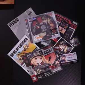 Zenless Zone Zero Toys - Son of Clayton Character Archive CD/DVD – Collectible Gift for Fans, Perfect Birthday Present