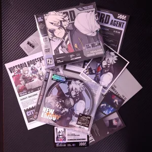 Zenless Zone Zero Toys - Von Lycaon Character Archive CD/DVD – Collectible Gift for Fans, Perfect Birthday Present