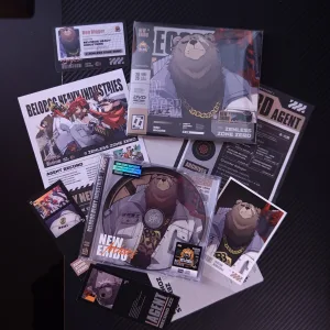 Zenless Zone Zero Toys - Ben Bigger Character Archive CD/DVD – Collectible Gift for Fans, Perfect Birthday Present