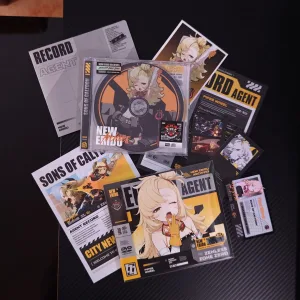 Zenless Zone Zero Toys - Son of Clayton Character Archive CD/DVD – Collectible Gift for Fans, Perfect Birthday Present