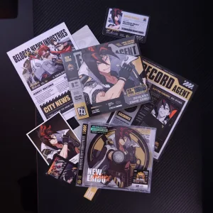 Zenless Zone Zero Toys - Anton Character Archive CD/DVD – Collectible Gift for Fans, Perfect Birthday Present