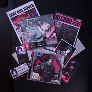 Zenless Zone Zero Toys - Jane Doe Character Archive CD/DVD – Collectible Gift for Fans, Perfect Birthday Present