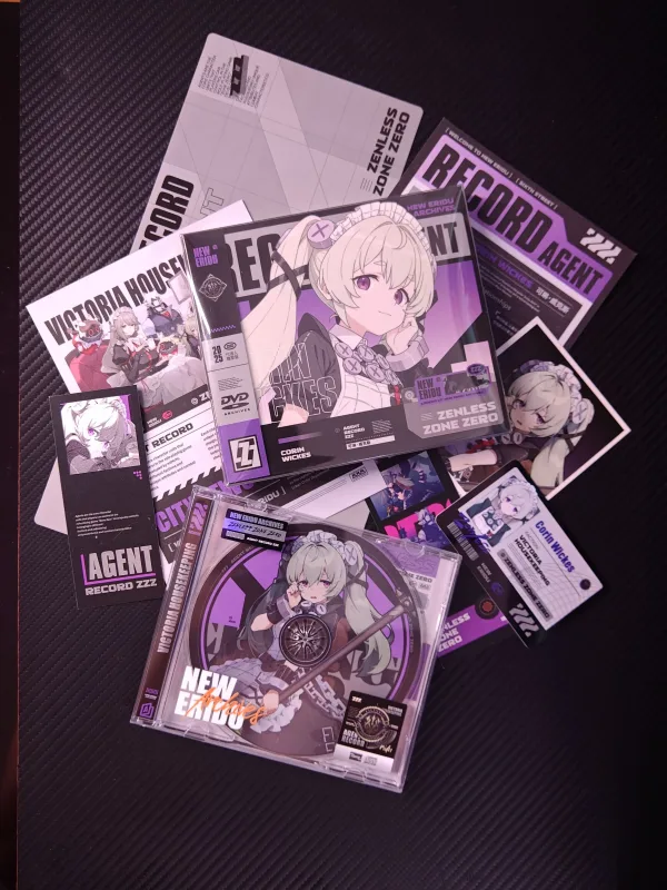 Zenless Zone Zero Toys - Corin Wickes Character Archive CD/DVD – Collectible Gift for Fans, Perfect Birthday Present