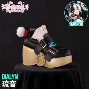 Zenless Zone Zero Dialyn Cosplay Shoes Costume Props