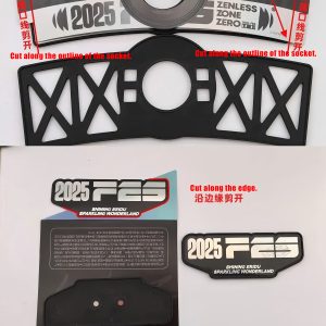 Zenless Zone Zero Anby Collab Coaster Magnetic Case & Display Stand