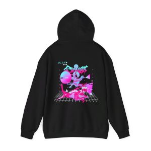 Zenless Zone Zero Ellen Joe Hoodie Retro Neon Vaporwave Glitch Aesthetic y2k fashion ZZZ Streetwear Unisex Heavy Blend Hooded Sweater