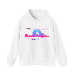 Zenless Zone Zero Ellen Joe Hoodie Retro Neon Vaporwave Glitch Aesthetic y2k fashion ZZZ Streetwear Unisex Heavy Blend Hooded Sweater