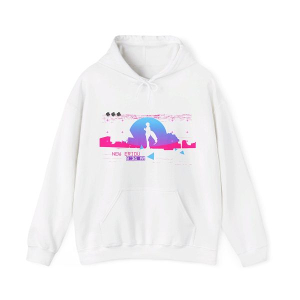 Zenless Zone Zero Ellen Joe Hoodie Retro Neon Vaporwave Glitch Aesthetic y2k fashion ZZZ Streetwear Unisex Heavy Blend Hooded Sweater
