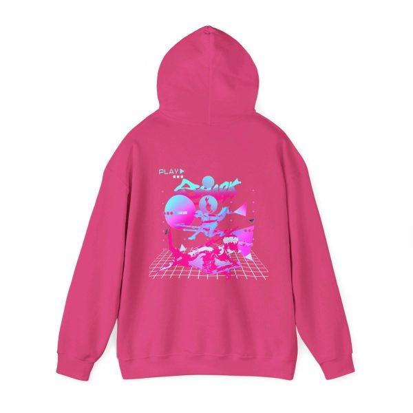 Zenless Zone Zero Ellen Joe Hoodie Retro Neon Vaporwave Glitch Aesthetic y2k fashion ZZZ Streetwear Unisex Heavy Blend Hooded Sweater