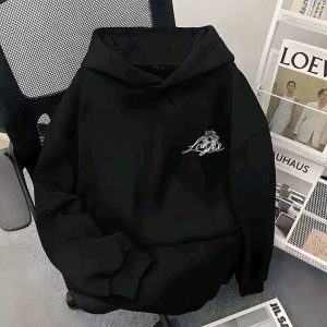 Zenless Zone Zero Ye Shun­guang Winter Black and White Style Hoodie