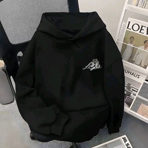 Zenless Zone Zero Ye Shun­guang Winter Black and White Style Hoodie
