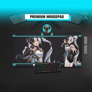 Zenless Zone Zero Dialyn Large Gaming Mousepad Game Deskmat