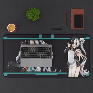 Zenless Zone Zero Dialyn Large Gaming Mousepad Game Deskmat