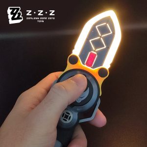 Zenless Zone Zero-themed Ye Shun­guang Sword Mini Lightsaber Creative Glowing Weapon Model Gift