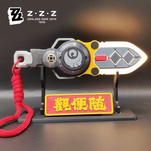 Zenless Zone Zero-themed Ye Shun­guang Sword Mini Lightsaber Creative Glowing Weapon Model Gift