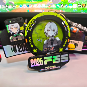 Zenless Zone Zero Anby Collab Coaster Magnetic Case & Display Stand