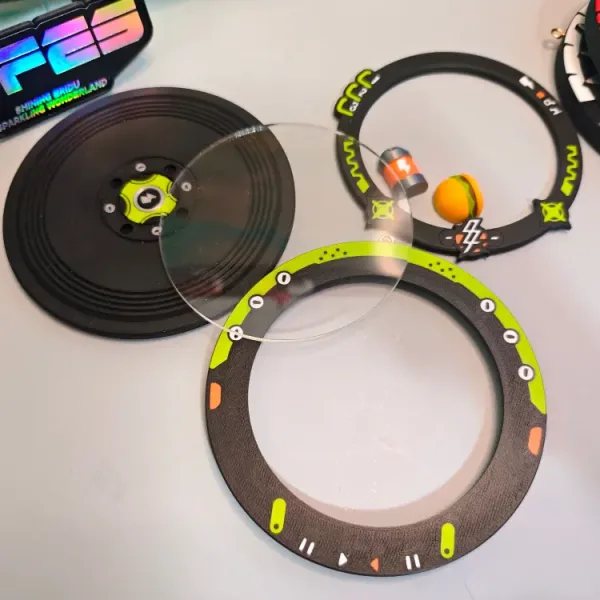 Zenless Zone Zero Anby Collab Coaster Magnetic Case & Display Stand