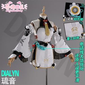 Zenless Zone Zero Dialyn Cosplay Costume (3)