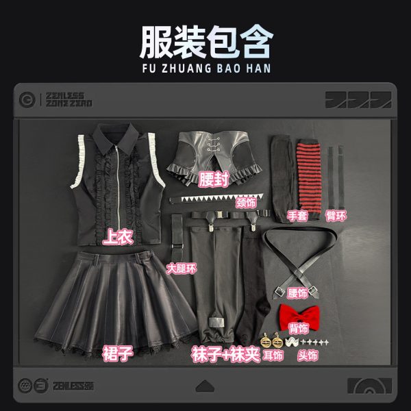 Zenless Zone Zero FES Hoshimi Miyabi, Ellen Joe, Astra Yao, Anby, Asaba Harumasa Cosplay Costumes