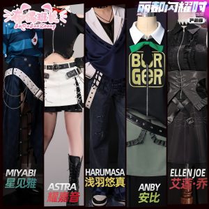 Zenless Zone Zero FES Hoshimi Miyabi, Ellen Joe, Astra Yao, Anby, Asaba Harumasa Cosplay Costumes