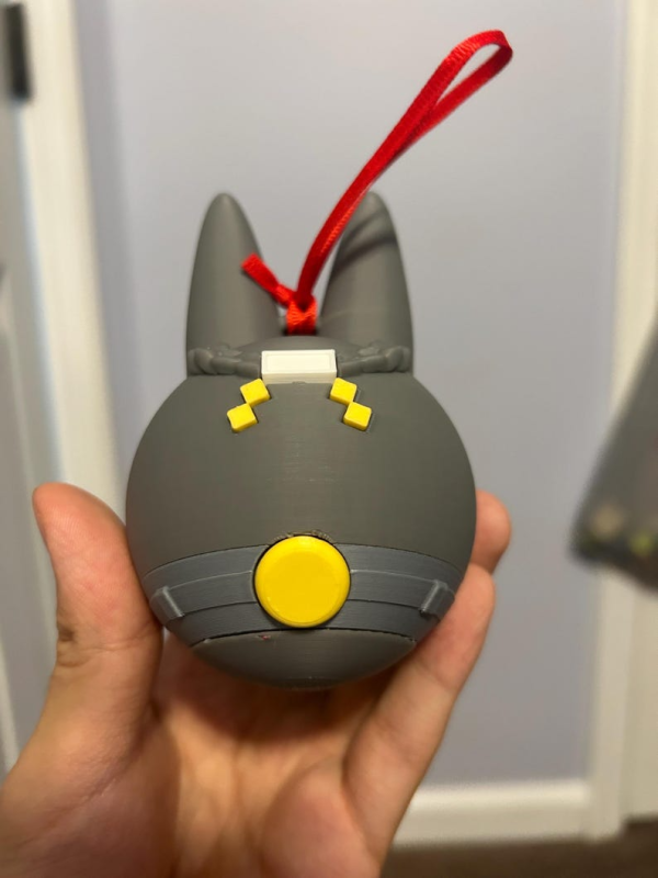 Zenless Zone Zero Fanmade 3D Printed Miyaball Bangboo Ornament