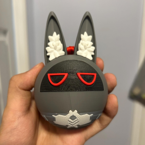 Zenless Zone Zero Fanmade 3D Printed Miyaball Bangboo Ornament