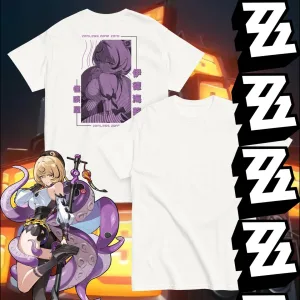 Zenless Zone Zero Game Yidhari T Shirt ZZZ Yidhari Cotton Tee