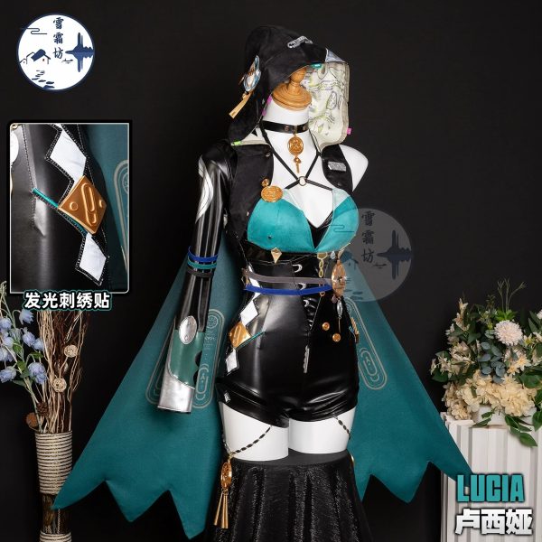 Zenless Zone Zero Lucia Cosplay Costume Game Anime Full Set Outfit