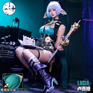 Zenless Zone Zero Lucia Cosplay Costume Game Anime Full Set Outfit