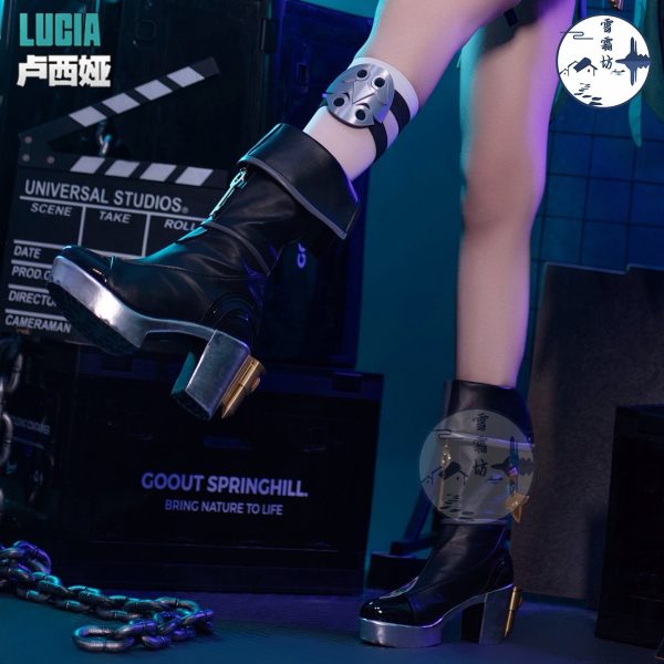 Zenless Zone Zero Lucia Cosplay Shoes Octopus Girl Costume Props