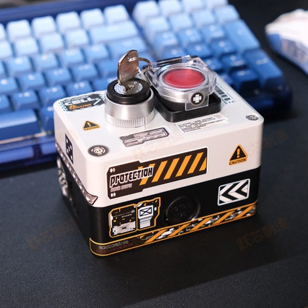 Zenless Zone Zero Toys Wireless Dual Control Computer Power OnOff Button Desktop External Major Decision Nukes Button