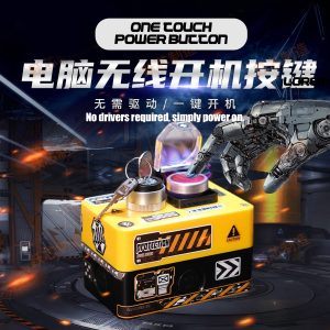 Zenless Zone Zero Toys Wireless Dual Control Computer Power OnOff Button Desktop External Major Decision Nukes Button