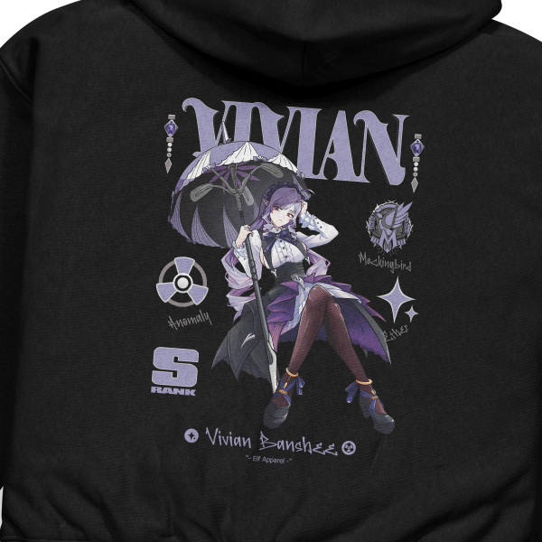 Zenless Zone Zero Vivian Hoodie Winter Warm Cotton Hooded Sweatshirt