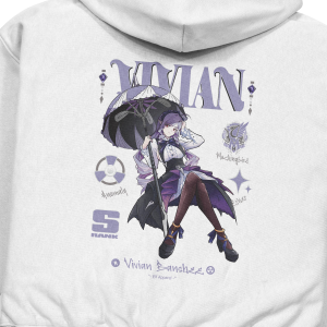 Zenless Zone Zero Vivian Hoodie Winter Warm Cotton Hooded Sweatshirt