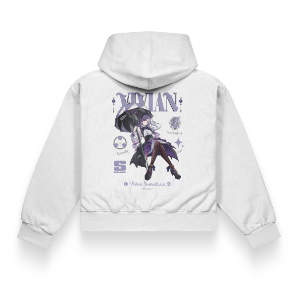 Zenless Zone Zero Vivian Hoodie Winter Warm Cotton Hooded Sweatshirt