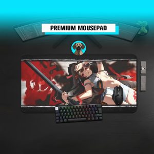 Zenless Zone Zero Ye Shun­guang Large Gaming Mousepad Game Deskmat