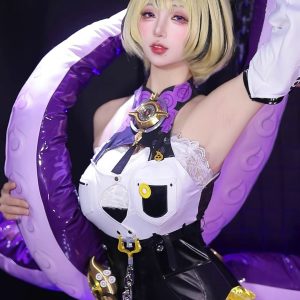 Zenless Zone Zero Yidhari Cosplay Costume, Octopus Girl Anime Game Outfit
