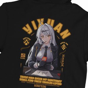 Zenless Zone Zero Yixuan Hoodie Winter Warm Cotton Hooded Sweatshirt